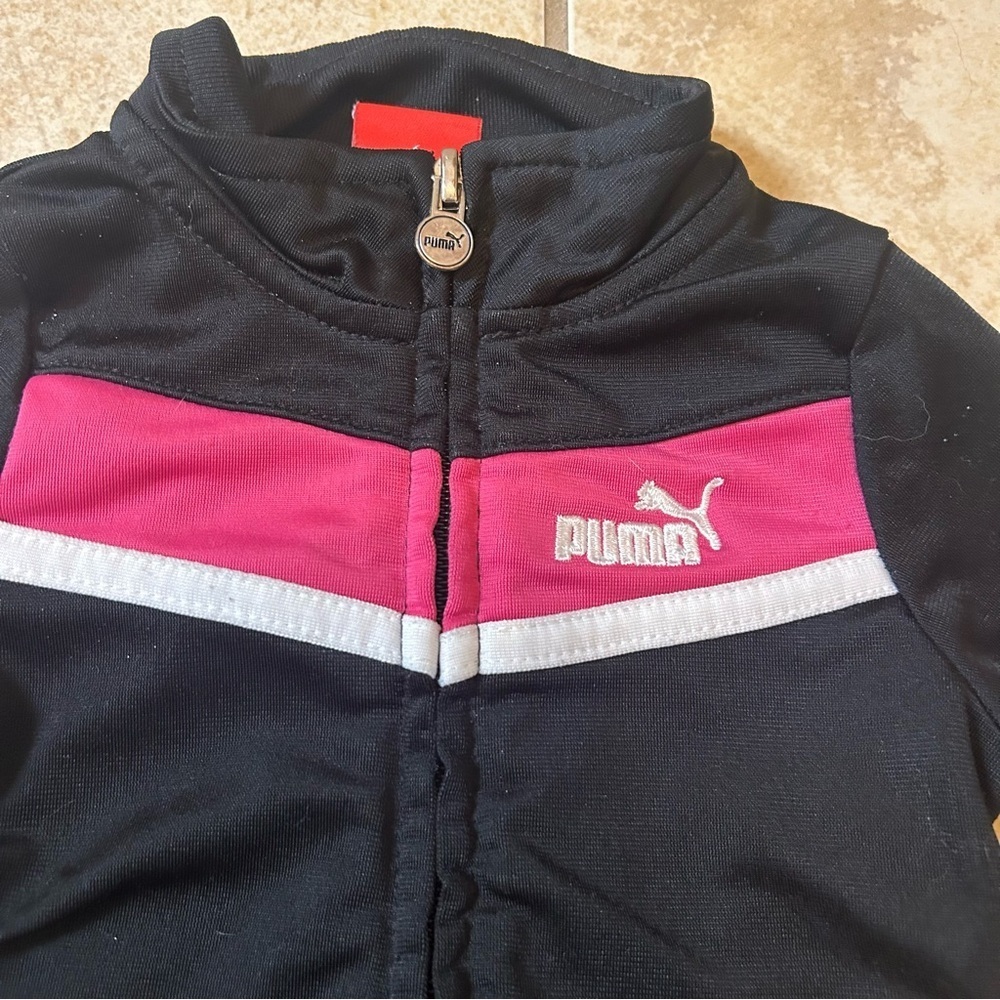 Puma Girls’ 2 Piece Tracksuit Set - Picture 3 of 5